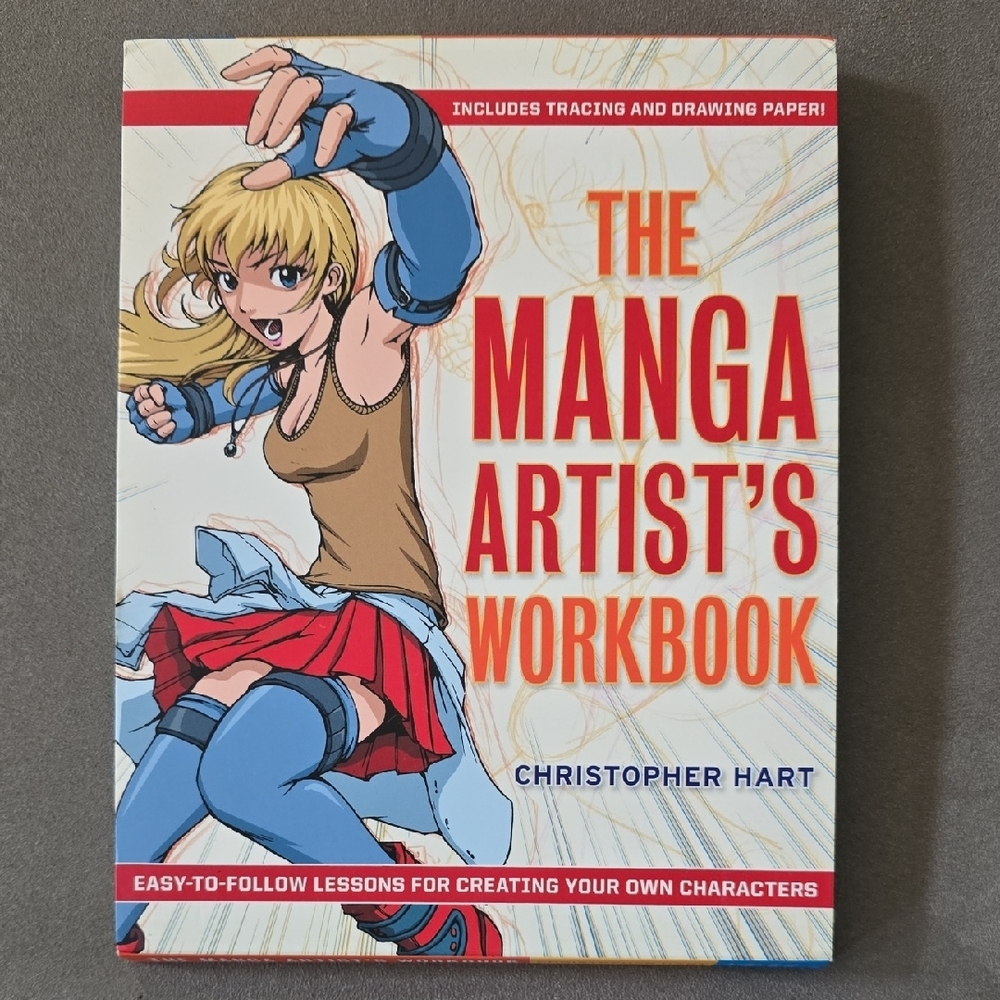 The Manga Artist's Workbook by Christopher Hart